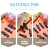 POPETPOP 100-Piece Nose Hair Trimmer Cleaning Brushes, PP, Space-Saving and Portable view 3