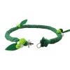 100 cm Cotton Parrot Climbing Rope Perch, Non-Slip Green Bird Cage Toy view 1