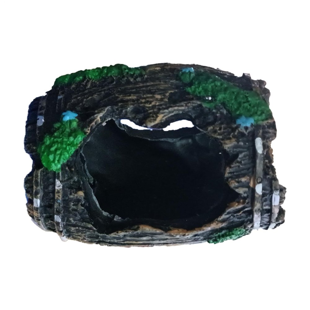 Aquarium Decoration - Broken Barrel Design