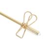 POPETPOP 6-Piece Small Gold Iron Doll Clothes Hangers, 120 mm view 3