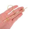 POPETPOP 6-Piece Small Gold Iron Doll Clothes Hangers, 120 mm view 4