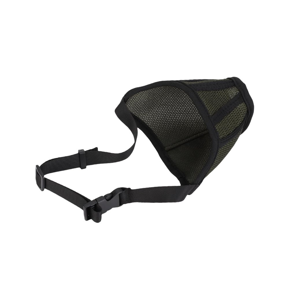 Greensen Dog Muzzle, Soft Breathable Mesh with Semi-Closed Design for Small and Medium Dogs (M)