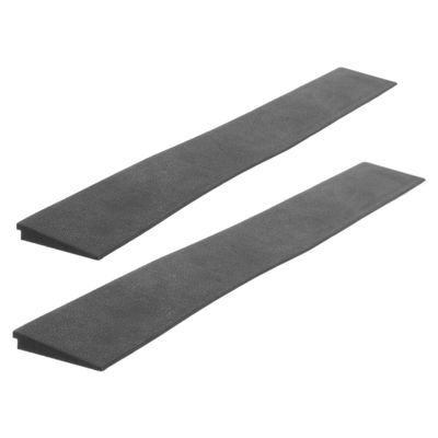 iplusmile 2-Pack Portable Rubber Threshold Ramps for Robot Vacuums