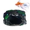 Aquarium Decoration, Broken Barrel Design Resin Ornament view 1
