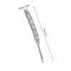 Mobestech Rhinestone Hair Clips, 2-Piece Set, Silver Glitter Clips for Women and Girls view 2