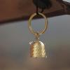 Door Handle Bells, Small Antique-Style Brass Bell view 2