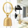 Door Handle Bells, Small Antique-Style Brass Bell view 3