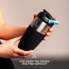 PROMIXX Pursuit Stainless Steel Shaker 950 mL, Black view 2