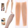 EZLUIYLDH Pair of Silicone Calf Prostheses, Skin-Tone, Size S view 2