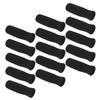Black Foam Grip Covers, 15-Piece Set for Walking Aids view 1