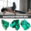 Raw Malachite Polished Green Crystal Slice view 3