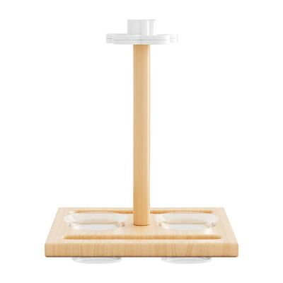 Bird Cage Perch with Feeder