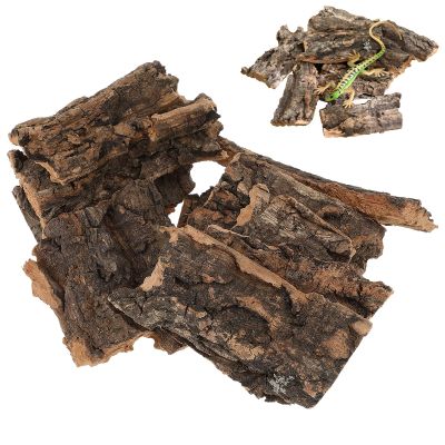 Supvox 10-Piece Natural Cork Bark, 5–9 cm, for Terrariums