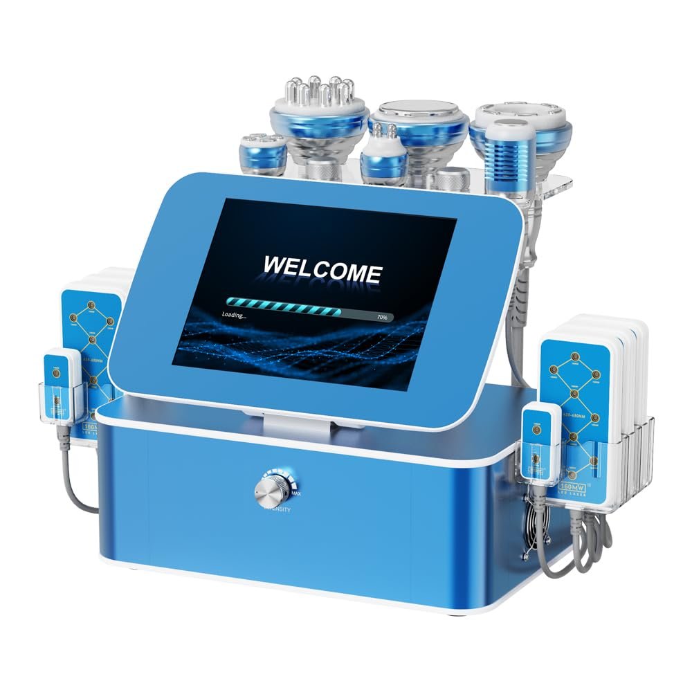 Elitzia Beauty Salon SPA 7-in-1 40K Cavitation Body Lipo Laser 650 nm 160 mW RF Vacuum Device ET6551SE