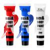 PASNOWFU Red, White & Blue Water-Based Face and Body Paint Kit view 1
