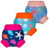 BIG ELEPHANT Baby Swim Diapers, 3-Pack, Reusable view 1