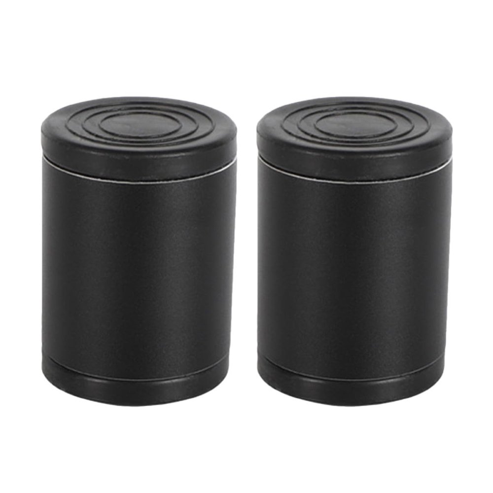 Toyvian 2-Piece Aluminum Alloy Bed Stoppers, Non-Slip Wall Spacers for Sofas and Beds