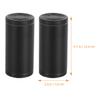 Toyvian 2-Piece Aluminum Alloy Bed Stoppers, Non-Slip Wall Spacers for Sofas and Beds view 2
