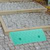 Abaodam Wheelchair and Curb Ramp, Durable PE, 5 cm Threshold Ramp view 4