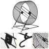 JOINPAYA Iron Silent Running Wheel 21cm for Hamsters, Gerbils, and Squirrels view 3