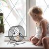 JOINPAYA Iron Silent Running Wheel 21cm for Hamsters, Gerbils, and Squirrels view 4