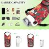 SyXIOP Parrot French Art Valentines Small Backpack with Water Bottle Holder, Water Bottle, Insulated Sleeve, 50.8 cm, 81.3 cm, 1.2 L, for Daily Walking, Hiking and More view 4