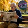 Adhesive Bifocal Reading Lenses for Glasses, +2.00 view 3