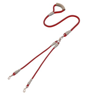 Dog Leash - Double Braided Nylon Leash, 150 cm Long with Comfortable Grip