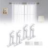 LVYXON Roman Curtain Rod Bracket, Top- or Side-Mounted, Aluminum Alloy view 1