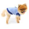 PAIDEFUL Colourblock Plush Fleece Dog Sweater for Small Dogs view 3