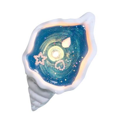 Conch Shell Candle - Plaster, Long-Burning Soy Wax Candle