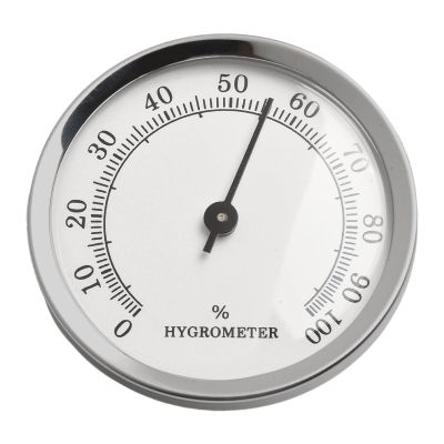 NbgrvB Aluminum Alloy Hygrometer, 57 mm