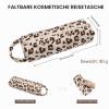 LJCZKA Travel Bag for Hair Stylers and Hair Dryers, Leopard Print view 4