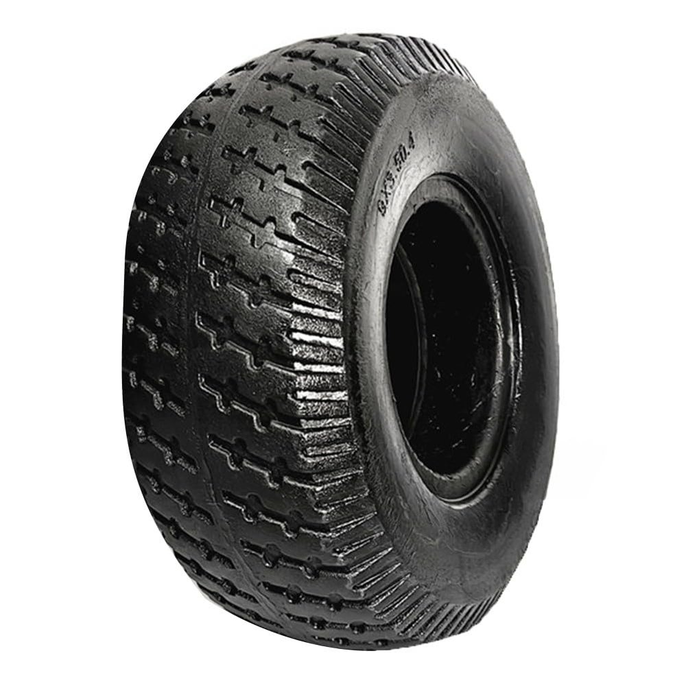 RichVibe 9 x 3.50-4 Solid Tire, 22.9 cm, Black
