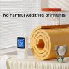Soft High-Elasticity Edge Protector, 1 cm Thick NBR Foam, 20 cm Wide, for Walls, Tables, Cabinets and Desks, Green, 5 m/16.4 ft view 3