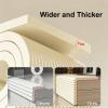 Soft High-Elasticity Edge Protector, 1 cm Thick NBR Foam, 20 cm Wide, for Walls, Tables, Cabinets and Desks, Green, 5 m/16.4 ft view 4