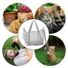 Cat Carrier with Nylon Mesh Shoulder Strap and Storage view 4
