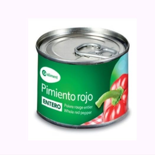 Whole Red Peppers in Cans, 60 g, 6-Pack