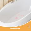Supvox 24-Piece Pink Star-Shaped PEVA Non-Slip Bathtub Stickers view 3