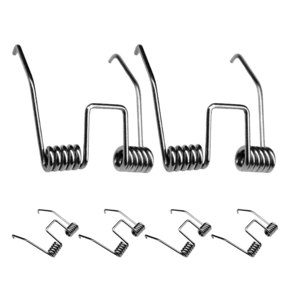 6 Stainless Steel Replacement Springs for Hair Clippers, Silver