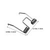 6 Stainless Steel Replacement Springs for Hair Clippers, Silver view 2