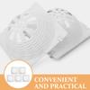 GARVALON Bird Nest Covers, 5-Pack, White Plastic, Washable view 3
