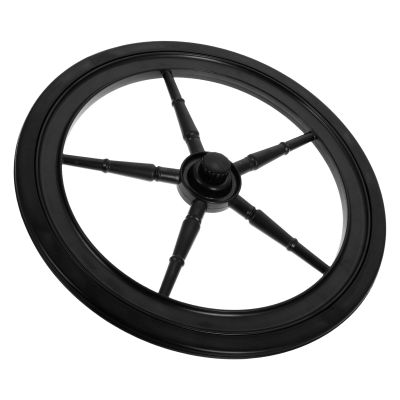 Healvian Replacement Wheels for Transport Carts and Rollators 300mm Solid Rubber Quiet Wheels