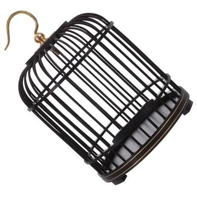 iplusmile Portable Red Ebony Cricket Cage, Handmade Grasshopper Cage with Bamboo Storage Basket for Insect Observation and Nature Study