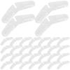 Ciieeo 126 mm PVC Collar Stays, 50 Pieces view 1