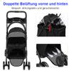 Homewell Foldable Dog Stroller for Pets view 3