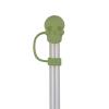 Set of 6 Skull Straw Covers, Silicone Straw Toppers for Cups view 3