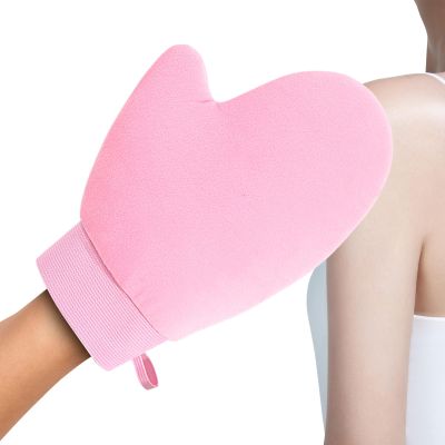 Self-Tanning Mitt, Sunless Tanning Applicator for Hands and Body, Premium Velvet, Double-Sided, Fast-Absorbing, Reusable, Safe for Sensitive Skin
