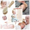 3-Piece Personalized Engraved Wooden Baby Hair Brush Set view 4