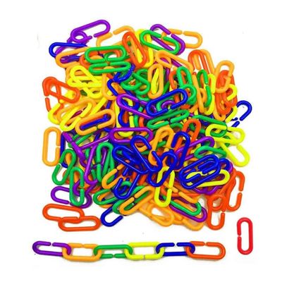 CAKEEYUM Plastic C-Clips Hooks - 100PCS